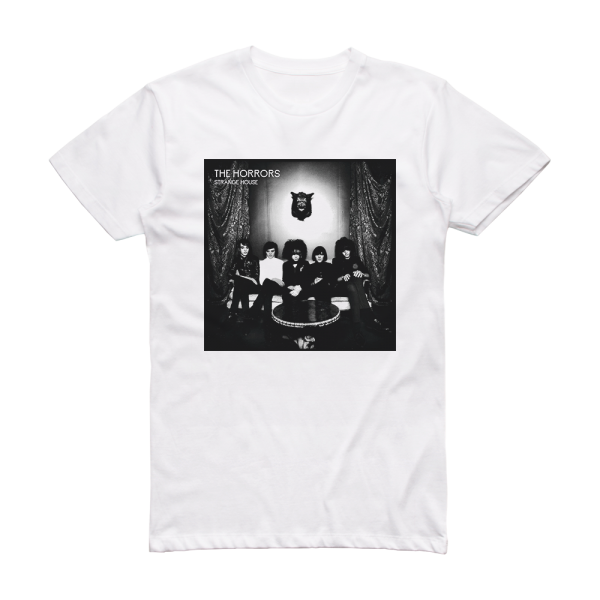 The Horrors Strange House Album Cover T-Shirt White