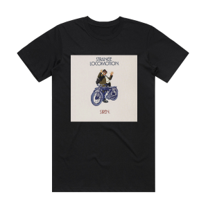 Siren Strange Locomotion Album Cover T-Shirt Black
