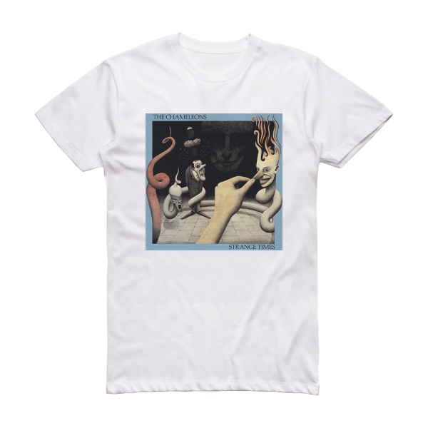 The Chameleons Strange Times Album Cover T-Shirt White