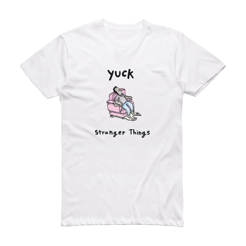 Yuck Stranger Things Album Cover T-Shirt White – ALBUM COVER T-SHIRTS
