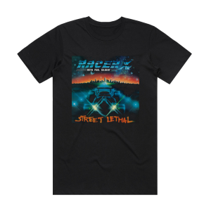 Racer X Street Lethal Album Cover T-Shirt Black