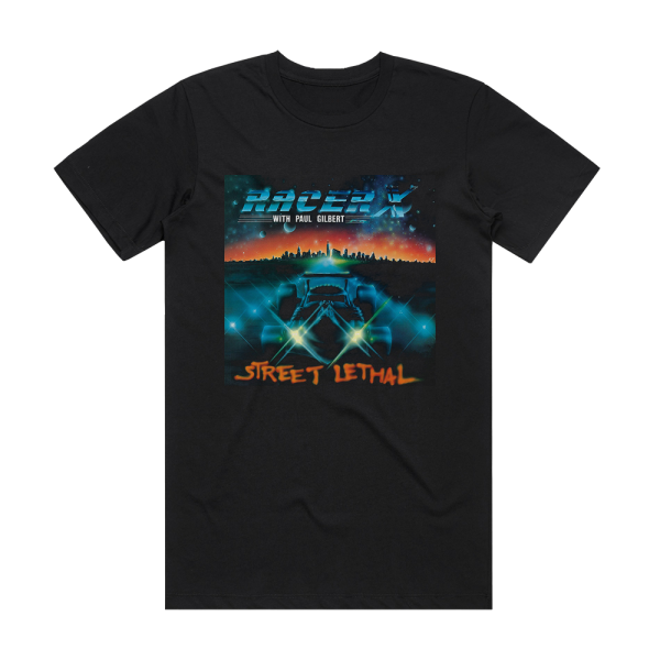 Racer X Street Lethal Album Cover T-Shirt Black