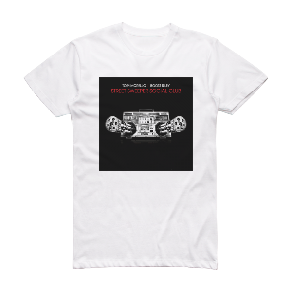 Street Sweeper Social Club Street Sweeper Social Club 1 Album Cover T-Shirt White