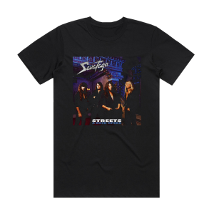 Savatage Streets A Rock Opera 1 Album Cover T-Shirt Black