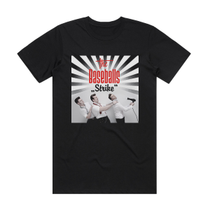 The Baseballs Strike 2 Album Cover T-Shirt Black