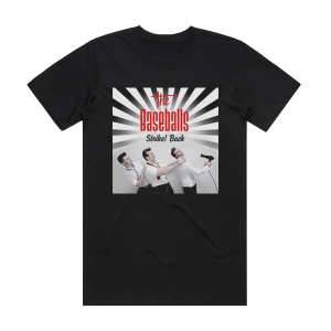 The Baseballs Strike Back Album Cover T-Shirt Black