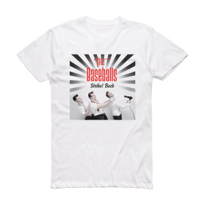 The Baseballs Strike Back Album Cover T-Shirt White