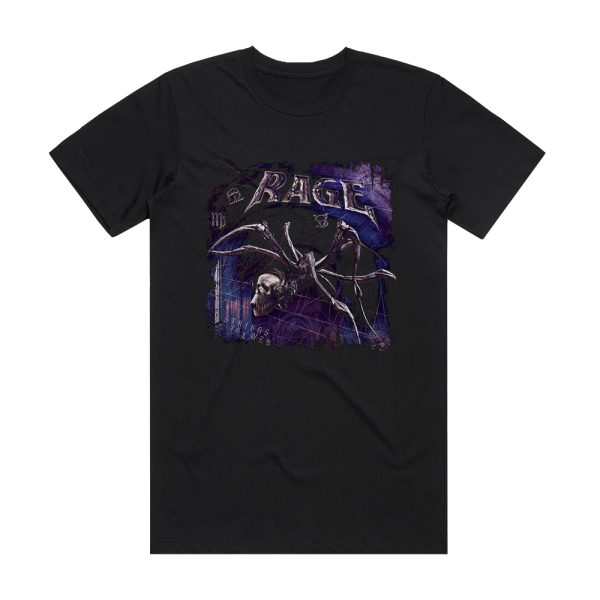 Rage Strings To A Web Album Cover T-Shirt Black