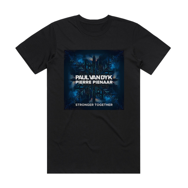 Paul van Dyk Stronger Together Album Cover T-Shirt Black