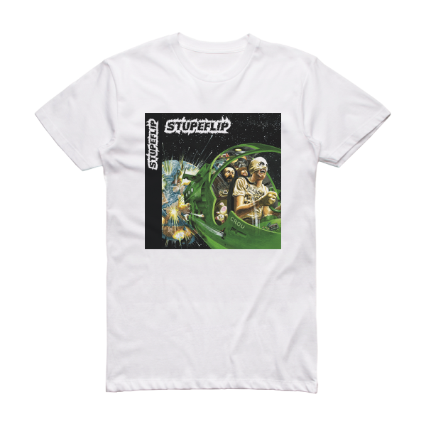 Stupeflip Stupeflip Album Cover T-Shirt White