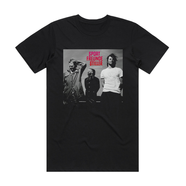 Sportfreunde Stiller Sturm Stille Album Cover T-Shirt Black
