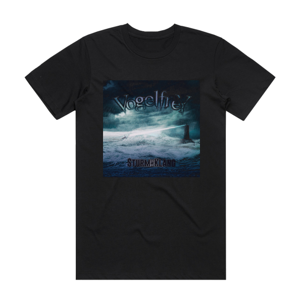 Vogelfrey Sturm Und Klang Album Cover T-Shirt Black