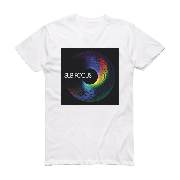 Sub Focus Sub Focus Album Cover T-Shirt White