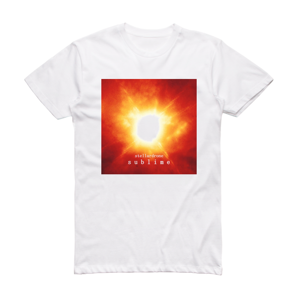 Stellardrone Sublime Album Cover T-Shirt White