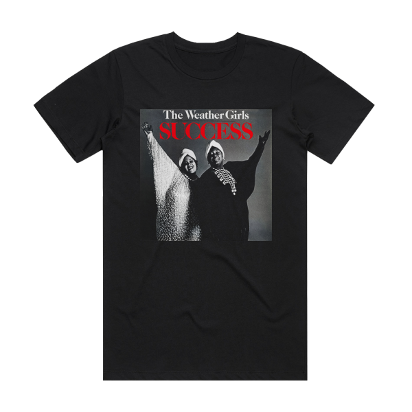 The Weather Girls Success Album Cover T-Shirt Black