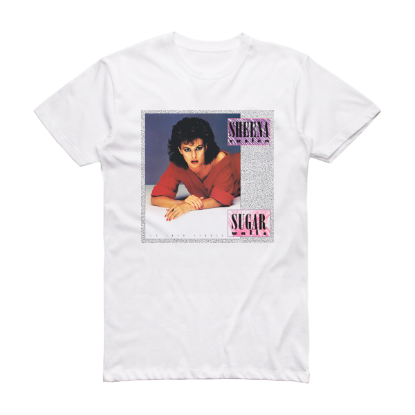 Sheena Easton Sugar Walls Album Cover T-Shirt White