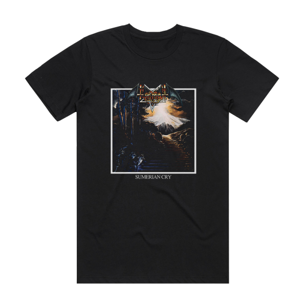 Tiamat Sumerian Cry Album Cover T-Shirt Black