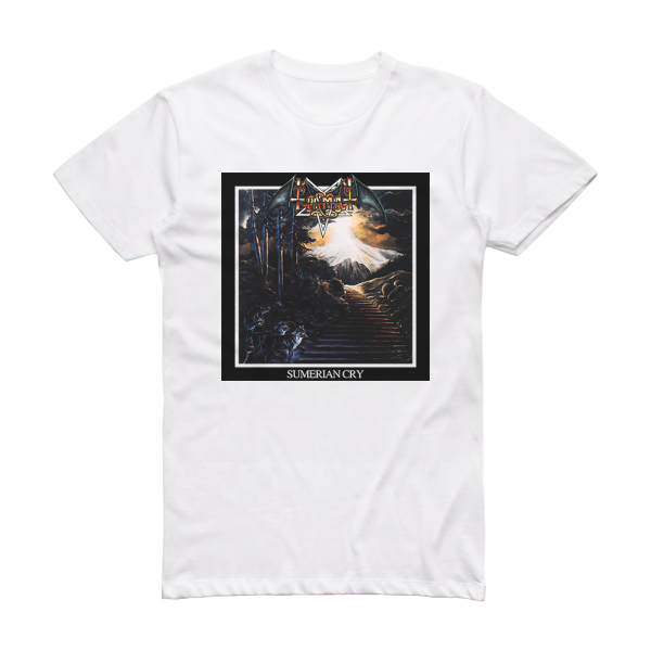Tiamat Sumerian Cry Album Cover T-Shirt White