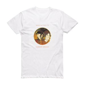 Seals and Crofts Summer Breeze Album Cover T-Shirt White