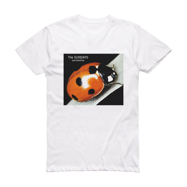 The Sundays Summertime 1 Album Cover T-Shirt White
