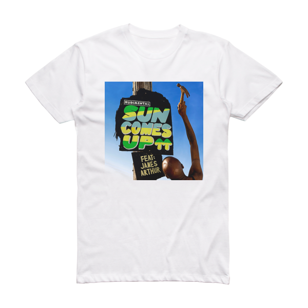 Rudimental Sun Comes Up Album Cover T-Shirt White