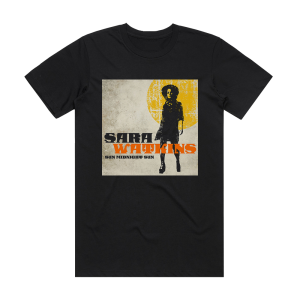 Sara Watkins Sun Midnight Sun Album Cover T-Shirt Black