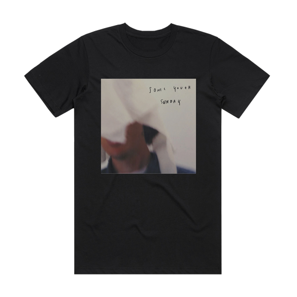 Sonic Youth Sunday Album Cover T-Shirt Black