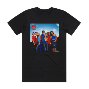 S Club 7 Sunshine Album Cover T-Shirt Black