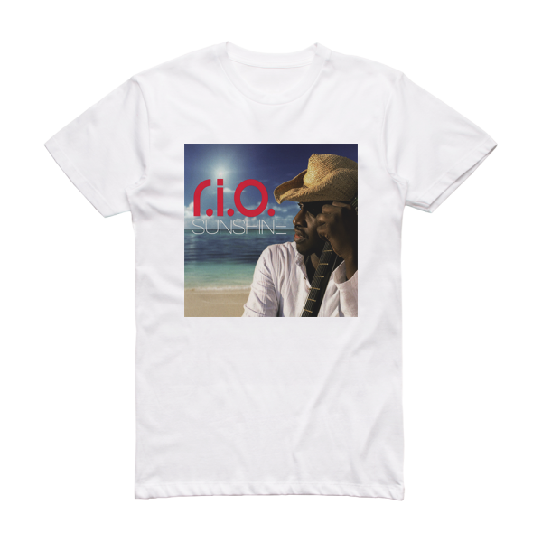 R I O Sunshine Album Cover T-Shirt White