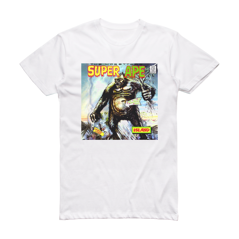 The Upsetters Super Ape Album Cover T-Shirt White