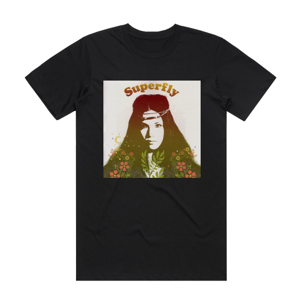 Superfly Superfly Album Cover T-Shirt Black