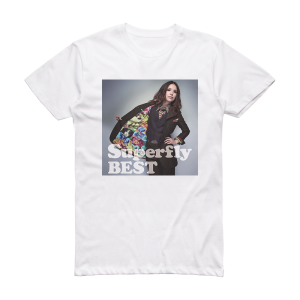 Superfly Superfly Best Album Cover T-Shirt White