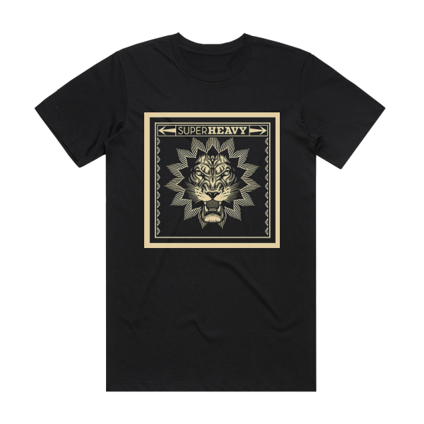 SuperHeavy Superheavy 1 Album Cover T-Shirt Black