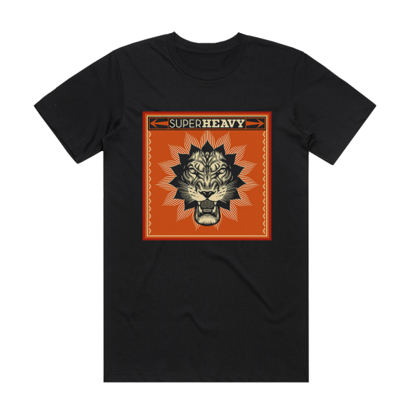 SuperHeavy Superheavy 2 Album Cover T-Shirt Black