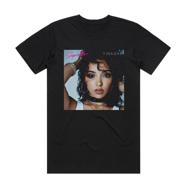 Tinashe Superlove Album Cover T-Shirt Black