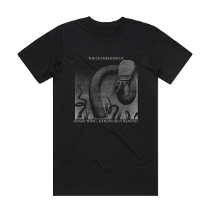 The Chameleons Swamp Thing John Im Only Dancing Album Cover T-Shirt Black