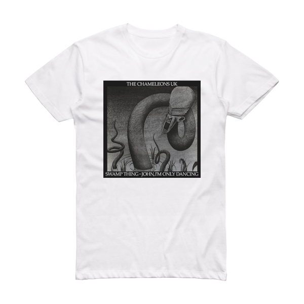 The Chameleons Swamp Thing John Im Only Dancing Album Cover T-Shirt White
