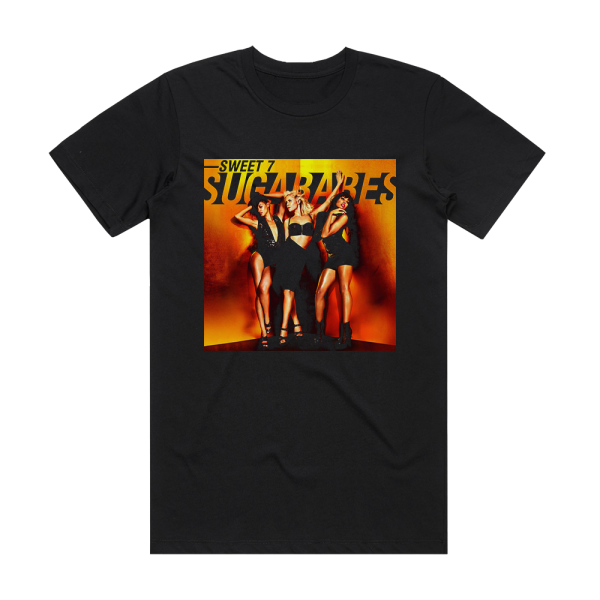 Sugababes Sweet 7 Album Cover T-Shirt Black