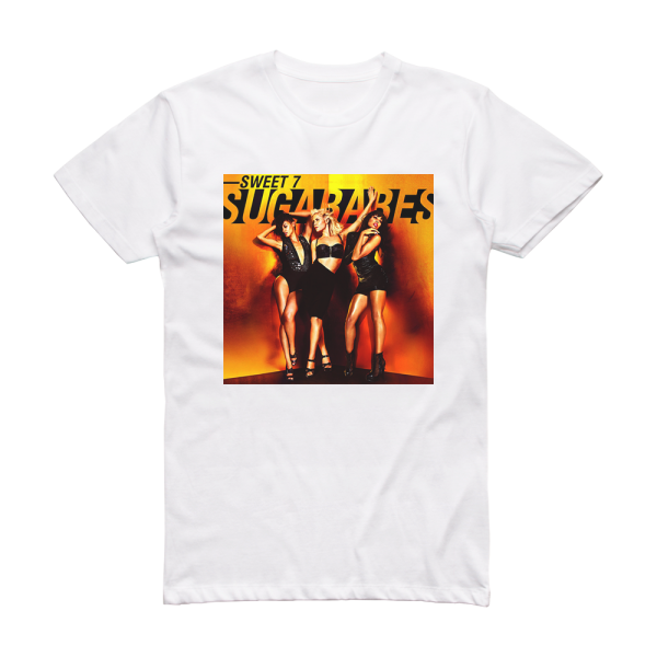 Sugababes Sweet 7 Album Cover T-Shirt White