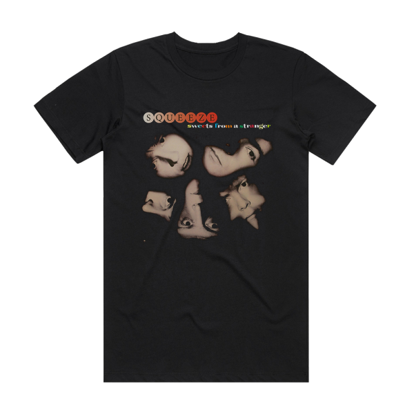 Squeeze Sweets From A Stranger Album Cover T-Shirt Black