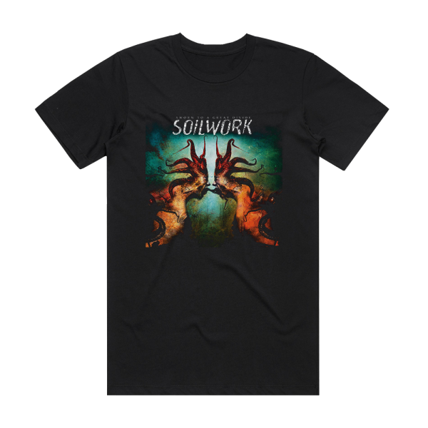 Soilwork Sworn To A Great Divide Album Cover T-Shirt Black