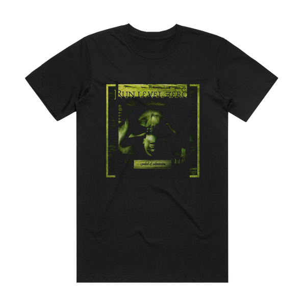 Run Level Zero Symbol Of Submission Album Cover T-Shirt Black