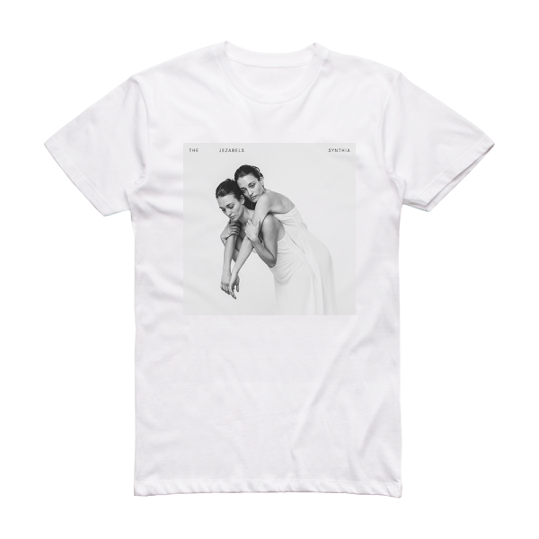 The Jezabels Synthia Album Cover T-Shirt White