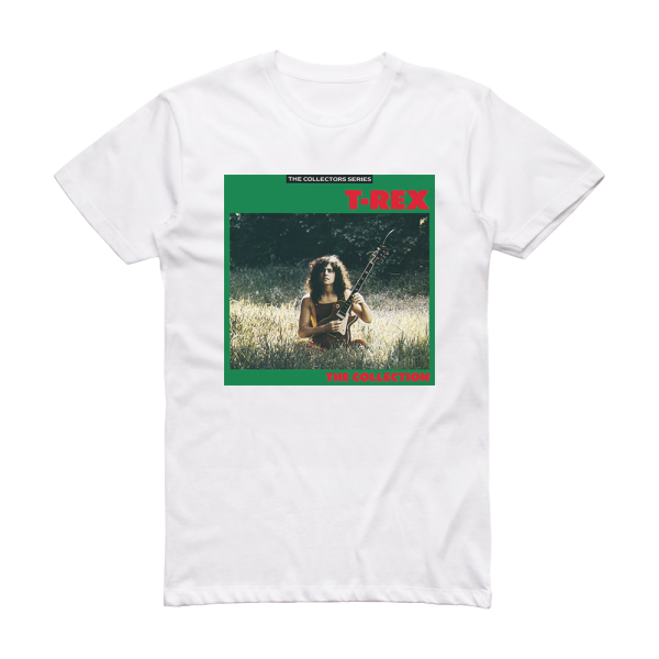 T Rex T Rex  The Collection 2 Album Cover T-Shirt White