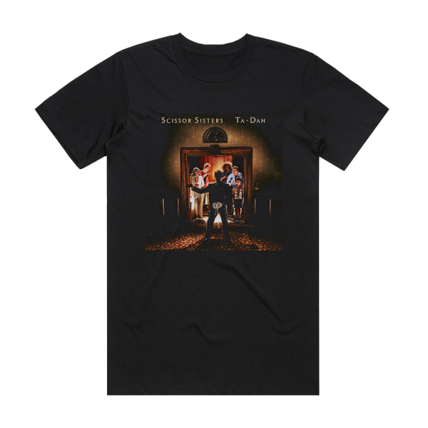 Scissor Sisters Ta Dah Album Cover T-Shirt Black