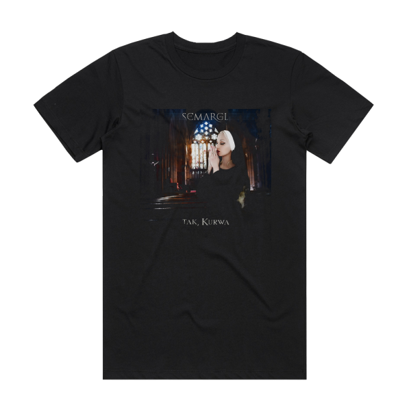 Semargl Tak Kurwa Album Cover T-Shirt Black