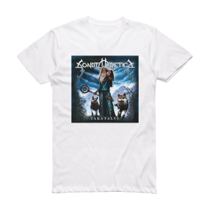 Sonata Arctica Takatalvi Album Cover T-Shirt White