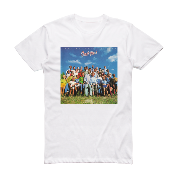 Quarterflash Take Another Picture Album Cover T-Shirt White