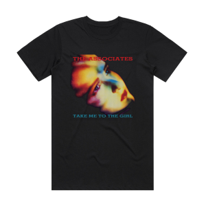 The Associates Take Me To The Girl Album Cover T-Shirt Black