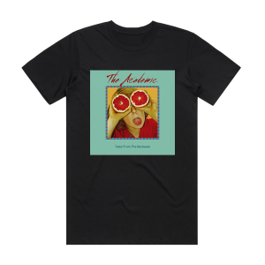The Academic Tales From The Backseat Album Cover T-Shirt Black